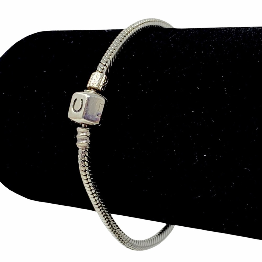 Chamilia Sterling Silver Snake Chain Bracelet 7.25”